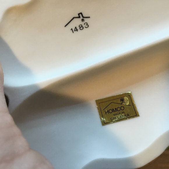 Vintage Homco Figurines Numbered 1483 Sheep and Lamb Porcelain Statues 1984 - Picture 6 of 9